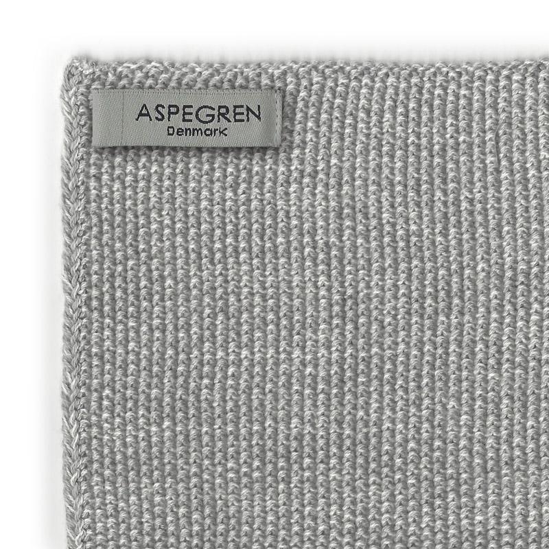 Aspegren Design Denmark Organic Kitchen Towel Blend Gray Dark
