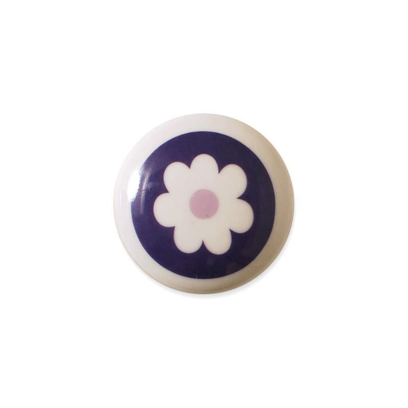 Aspegren Design Denmark Organic Knob Mini Flower Lilac