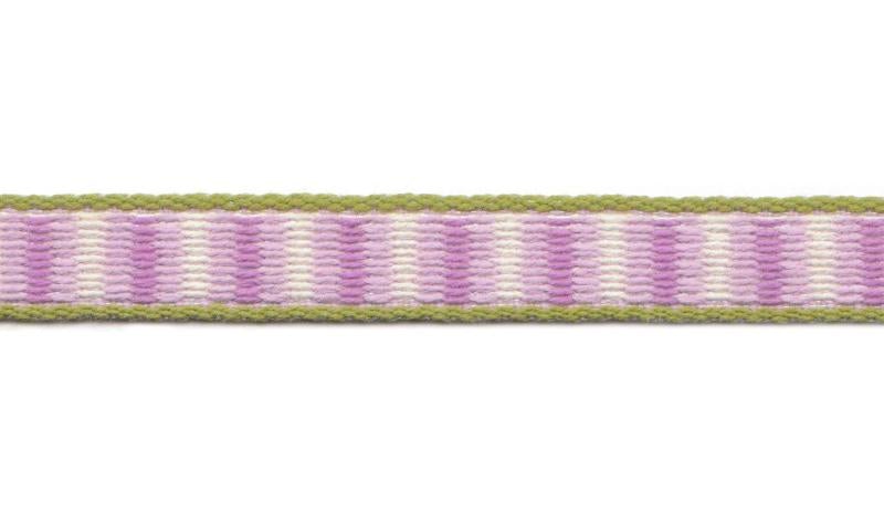 Aspegren Design Denmark Organic Ribbon on Board Steps Pink